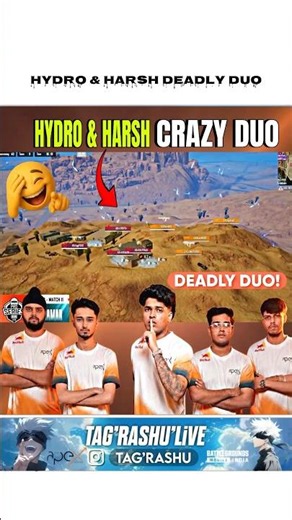 HYRO & HARSH DEADLY DUO🏆👀#bgmi #bmps #jonathan