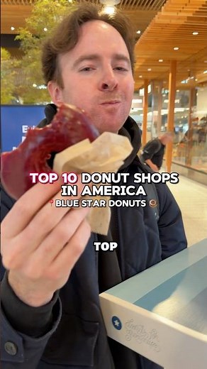 “Top 10 Donut Shops in America” 🍩 Blue Star Donuts is one of the best donuts you’ll ever have!