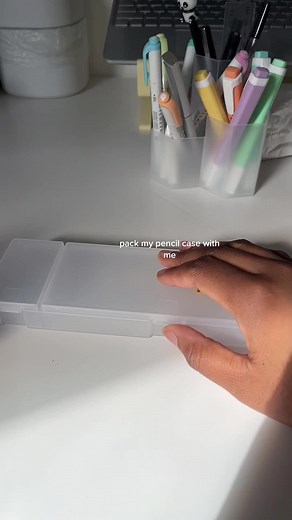 Muji Pencil Case Organization Ideas and ASMR Packing