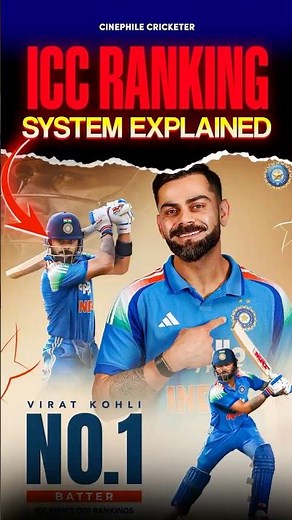 How ICC Player Rankings Algorithm Works? Virat Kohli ODI Ranking No.1 Explained