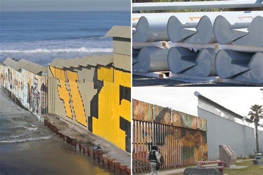 New border wall anti-climb spikes installed in San Diego, may be rolled out nationwide