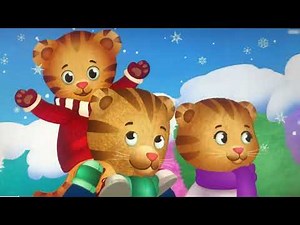 Daniel Tiger Neighborhood Music Video: Snowflake Day In English and Spanish