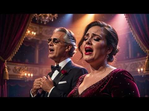 Andrea Bocelli & Adele - Silver Crescendo 🔥 | Best Cinematic Opera Pop Songs All Time 2026