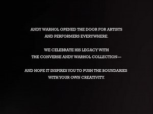 Converse x Andy Warhol. Explore here >> http://instagram.com/warholsfactory | CONVERSE