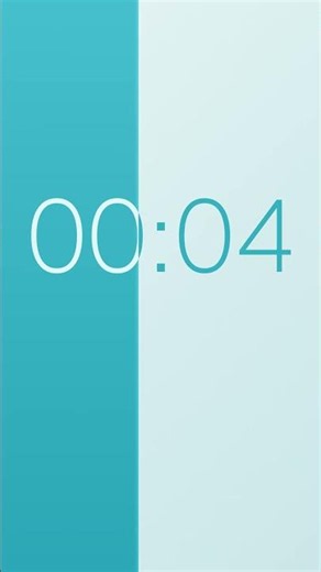 10 Second Cozy Vertical Timer | Ocean Tide | Wipe Right to Left Visual Countdown