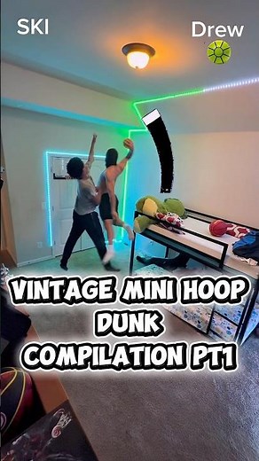 Craziest Mini Hoop DUNKS PT1