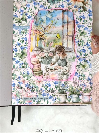 Creative Journaling ASMR: Cute Bunny Inspiration