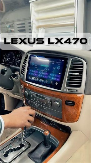 Lexus LX470 2003-2007 | 10" Android Screen + 1080p Reverse Camera Upgrade #lexuslx470