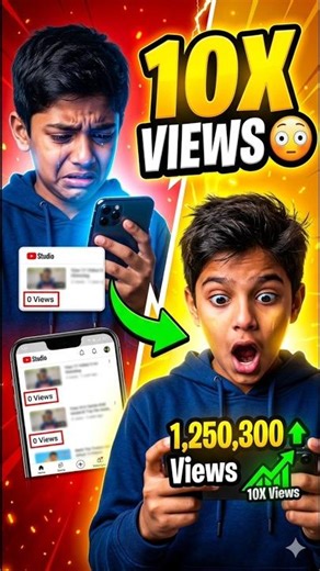 10x Views 😱 Shorts Upload Hack!