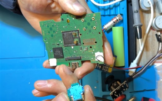 ds4 ds5手柄 改摇杆热插拔