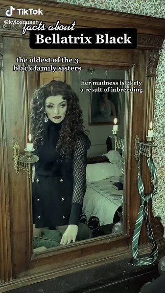 Young Bellatrix: Book Accurate Description and Noble House of Black
