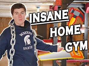 The Craziest Home Gym Ever | WOOD Equipment 🌲 | Full Tour