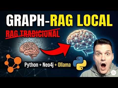 GraphRAG LOCAL: Soluciona PARA SIEMPRE los problemas de tu RAG (Python + Neo4j + Ollama)