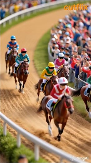 Miniature Horse Race 🐎✨ | Tiny Horses, Big Speed!" #miniature