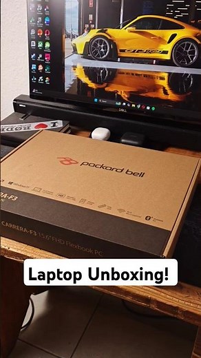 Packard Bell Carrera F3 Laptop Unboxing!