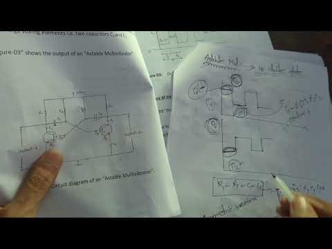 To construct an 'Astable Multivibrator' using transistor to generate a symmetric waveform.