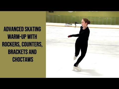 Advanced Skating Warm-Up with Rockers, Counters, Brackets & Choctaws: Edge Control & Power on Ice