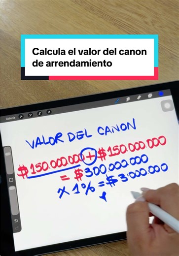 Cómo calcular el canon de arrendamiento fácilmente