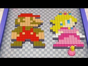 Super Mario Party Minigames - Peach vs Daisy vs Mario vs Luigi