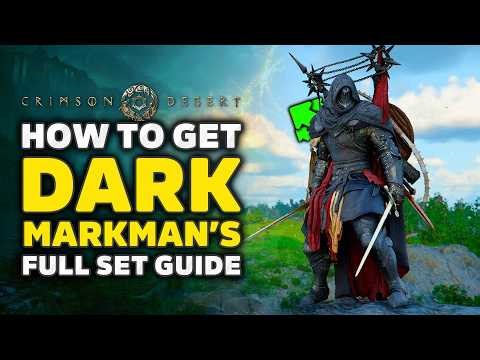 Crimson Desert How To Get Dark Marksman Plate Armor FULL Set Guide & All Locations