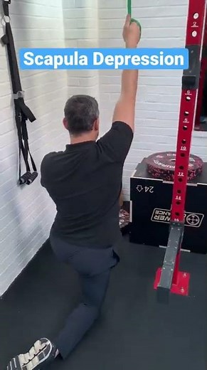 Scapula Depression Band Exercise