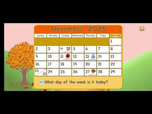 Starfall calendars: November, 8, 2025