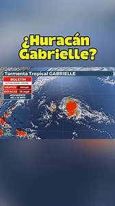 La tormenta tropical Gabrielle se organiza lentamente tras luchar contra aire seco y cizalladura. Los Hurricane Hunters han detectado tormentas más cerca del centro, señal de fortalecimiento. 🔮 Pronóstico Se espera que Gabrielle alcance fuerza de huracán el domingo, pasando al este de Bermuda y luego girando al norte/noreste, alejándose de áreas pobladas. ⚠️ Impactos Bermuda podría enfrentar marejadas, corrientes peligrosas y oleaje fuerte, aunque no se espera un impacto directo. #Gabrielle #Hu