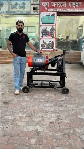 30kVA PTO Tractor Generator | Kirloskar Alternator | 3 Phase 440V | PTO Gearbox Type Generator