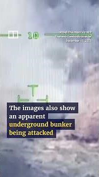 Thai military drones strike Cambodian border