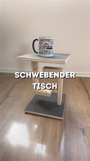 Tobis Handcraft on Instagram: "Anleitung ⬇️🛠️ Schwebender Tisch 🛠️ Werbung/ Heute zeige ich euch wie ihr diesen schwebenden Beistelltisch selber bauen könnt. Mein Highlight bei dem Projekt, die Produkte von @kreg.europe . Besonders das Pocket Hole Jig 720Pro hat es mir angetan und ich verwende es unglaublich gerne bei meinen Projekten. 🛠️ 👉🏻 Speichere dir das Reel unbedingt ab, wenn du dieses Projekt nachbauen möchtest 📌 Anleitung: 1.⁠ ⁠Als erstes schneidest du dir die Holzbretter wie im B