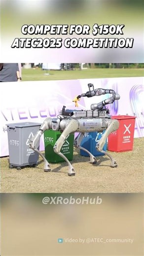 🤖 #ATEC2025: Robots vs Real World — No Remotes, Brutal Outdoor Test! #robotics #autonomy #ai