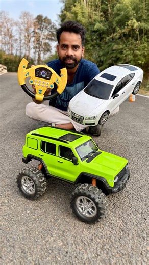 Big Remote Control SUV Car Vs RC Audi Car Unboxing