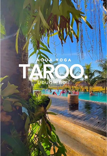 Aqua Yoga Experience at Taroo Ubud: Flow and Breathe