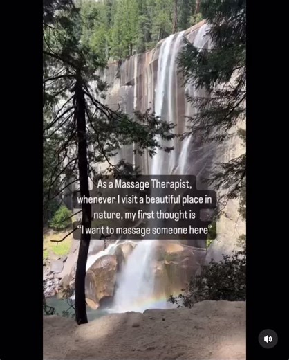 Relaxing Waterfall Massage with ASMR Techniques