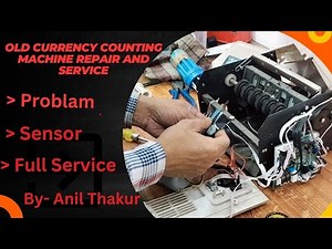 Old Currency Counting Machine Repair and Service in India 2025