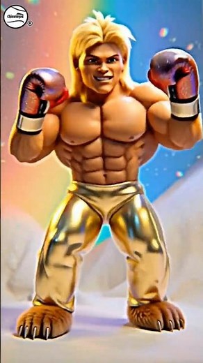 Golden Man Boxer UNLOCKED! 🏆 Bear Transformation to Legend! | #staygold