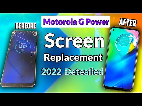 Motorola G Power 2022 Screen Replacement DETAILED