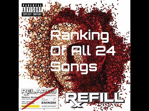 My Own Ranking Of All 24 Songs On Eminem's "Relapse"