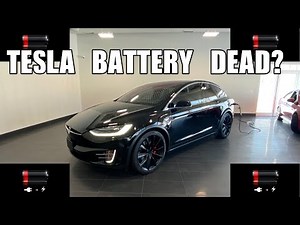 HOW TO GET INSIDE A TESLA WITH DEAD BATTERY