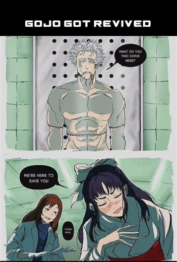 Gojo got revived #anime #animeedit #jjk