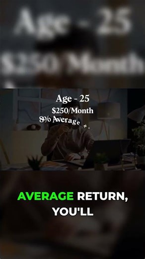 How 7 Years Earlier Changes Your Entire Life #wealth #investing