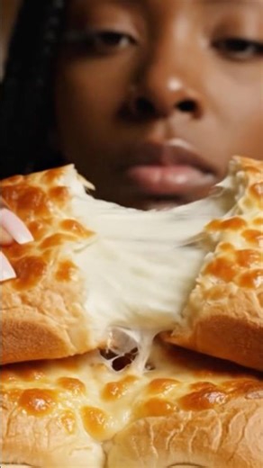 Cheese Roll ASMR Mukbang | Stretchy Melting Cheese Eating Sounds#mukbang