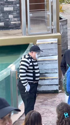 Funny Mime Performance in Orlando