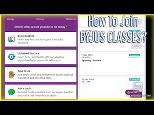 How to join BYJUS CLASSES | Online Live Tutions | Full tutorial | Step By Step instruction