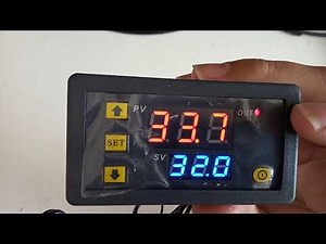 Termostato W3230 digital para chocadeira, freezer, aquário. Programação e ligação elétrica W1209