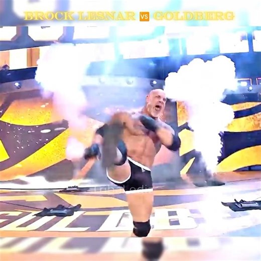Lesnar vs Berg 💀 #wwe #goldberg #brocklesnar #wwewrestler #viralshorts #ytshorts #shorts #wwefan