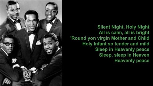 Silent Night by The Temptations (Lyrics) | Dr. Warren G. McDonald