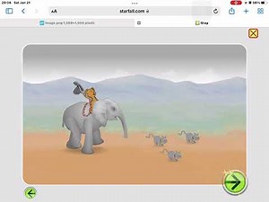 Starfall - Colors - What is Gray? for Kids (Walkthrough)