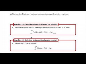 Chapitre16 Théorème fondamental de l'analyse