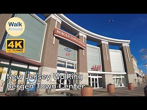 【4K60】 Walking - Bergen Town Center in Paramus, New Jersey